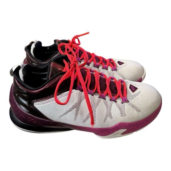 Air Jordan CP3.VIII AE BG White Infrared 725174-113 Chris Paul Men's Sneakers 9 - Picture 2 of 6